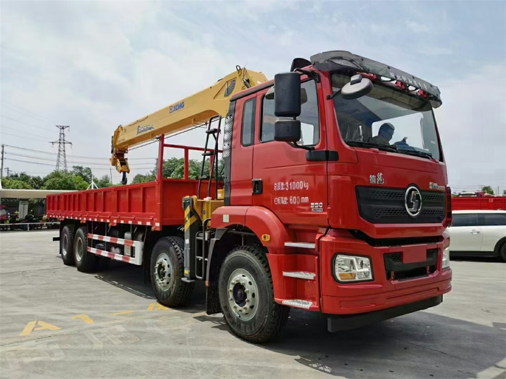 陜汽德龍前四后八上裝徐工14噸隨車(chē)吊